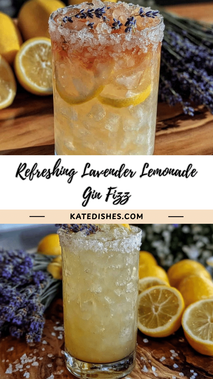 lavender lemonade gin fizz cocktail recipe