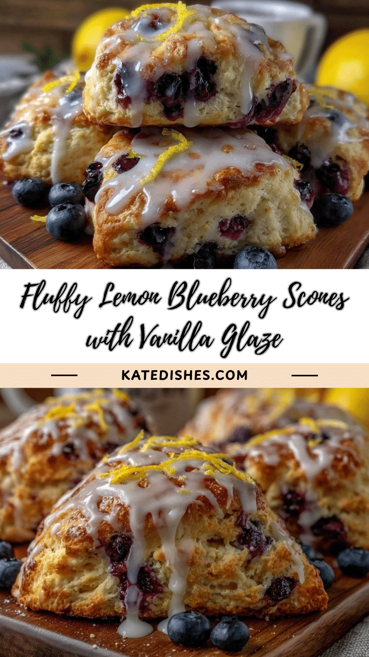 lemon blueberry scones recipe
