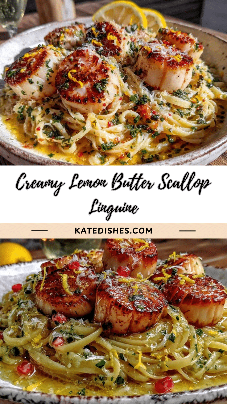 lemon butter scallop linguine recipe