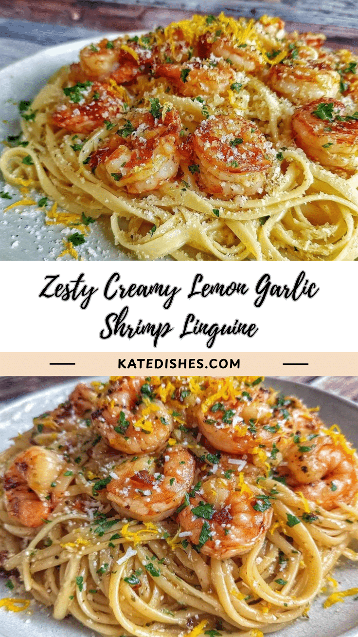lemon garlic shrimp linguine recipe