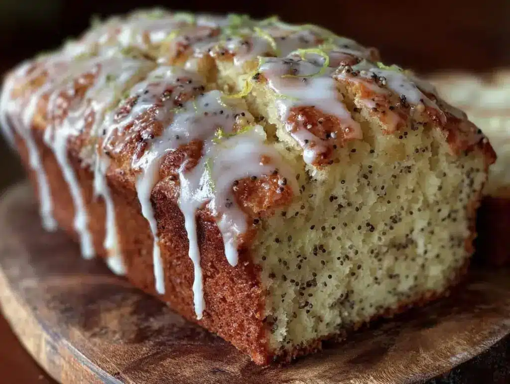 lemon poppy seed loaf - featured image