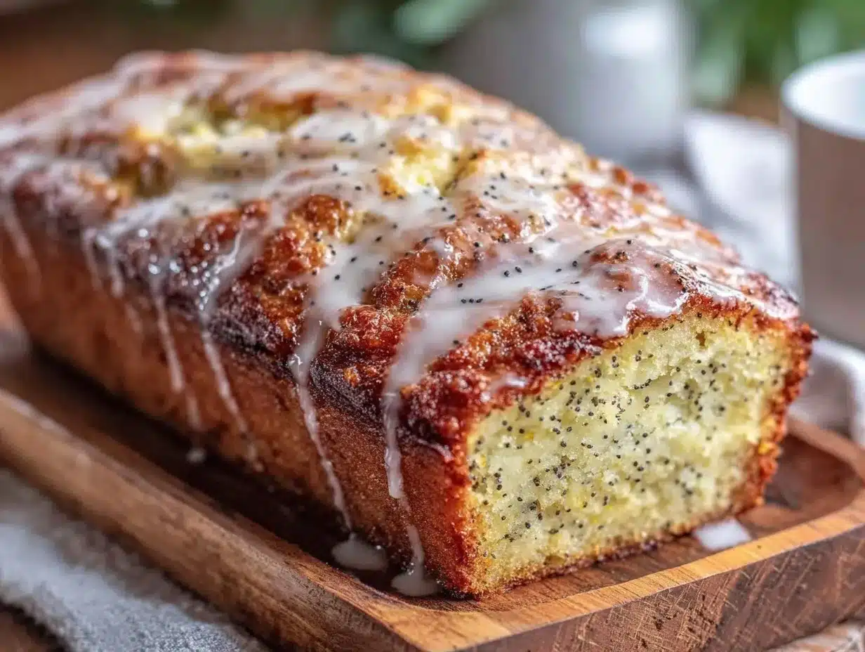lemon poppy seed loaf preparation steps
