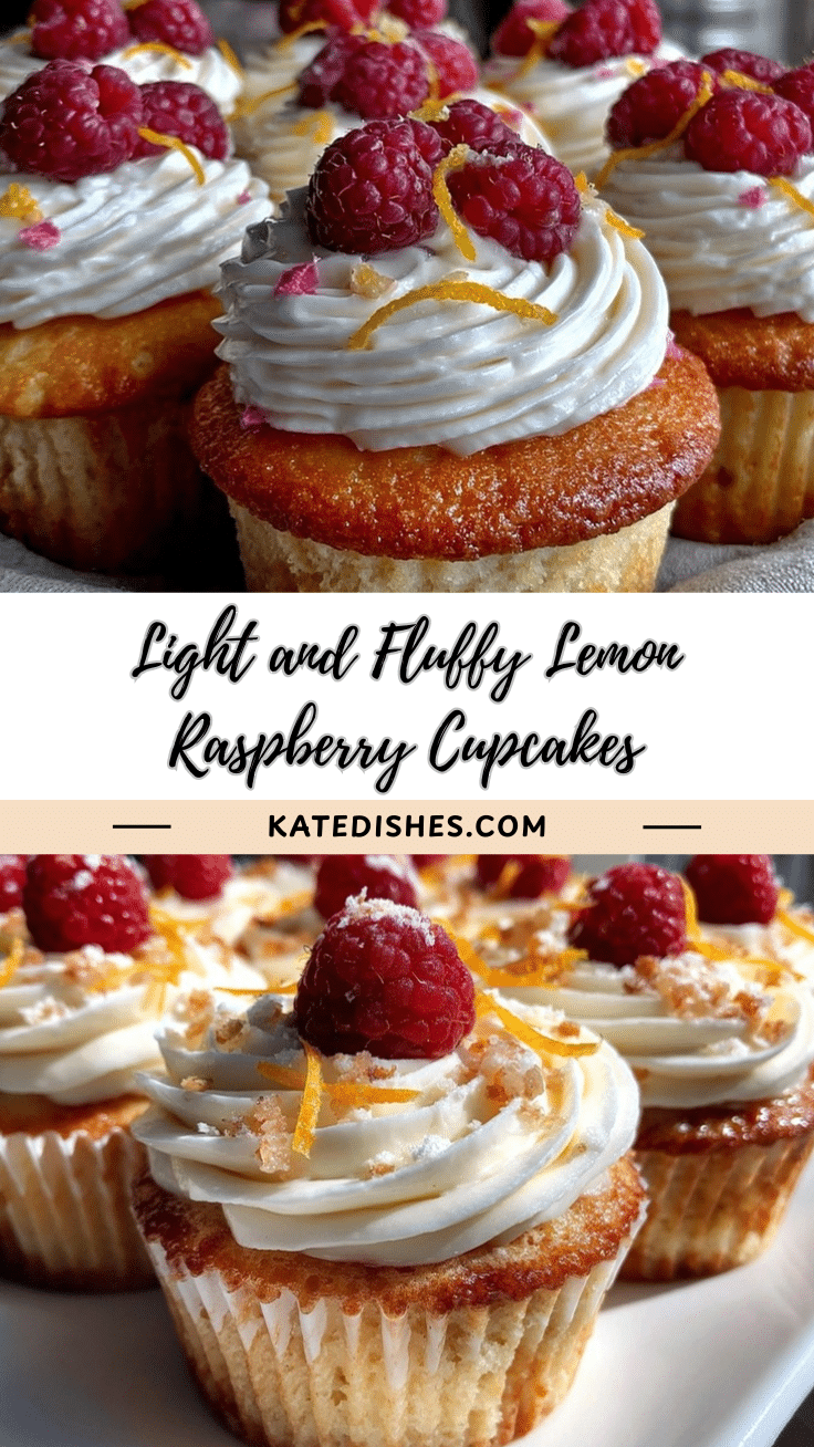 lemon raspberry cupcakes recipe