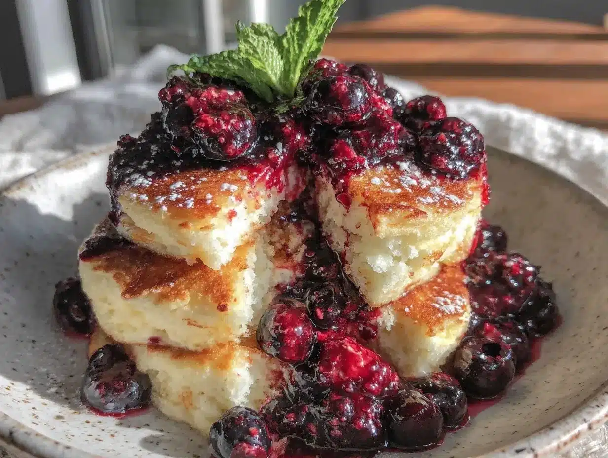 lemon ricotta pancakes preparation steps