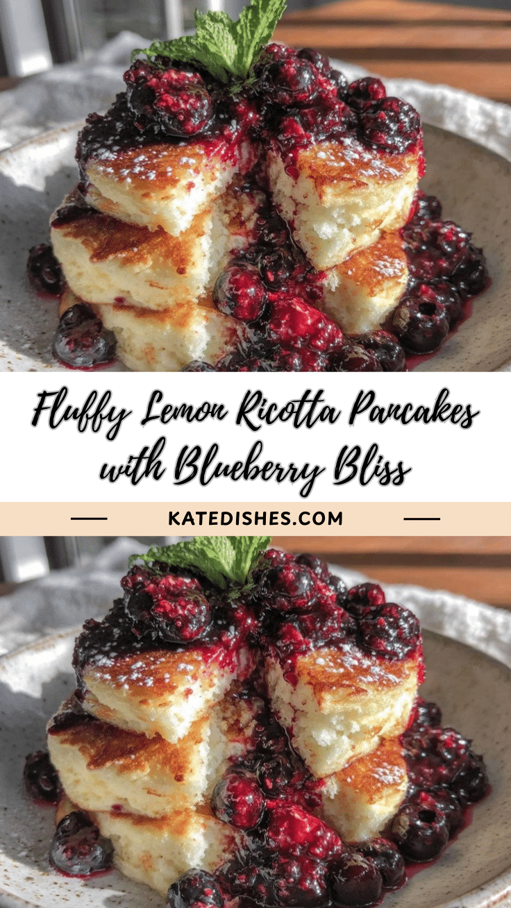 lemon ricotta pancakes recipe