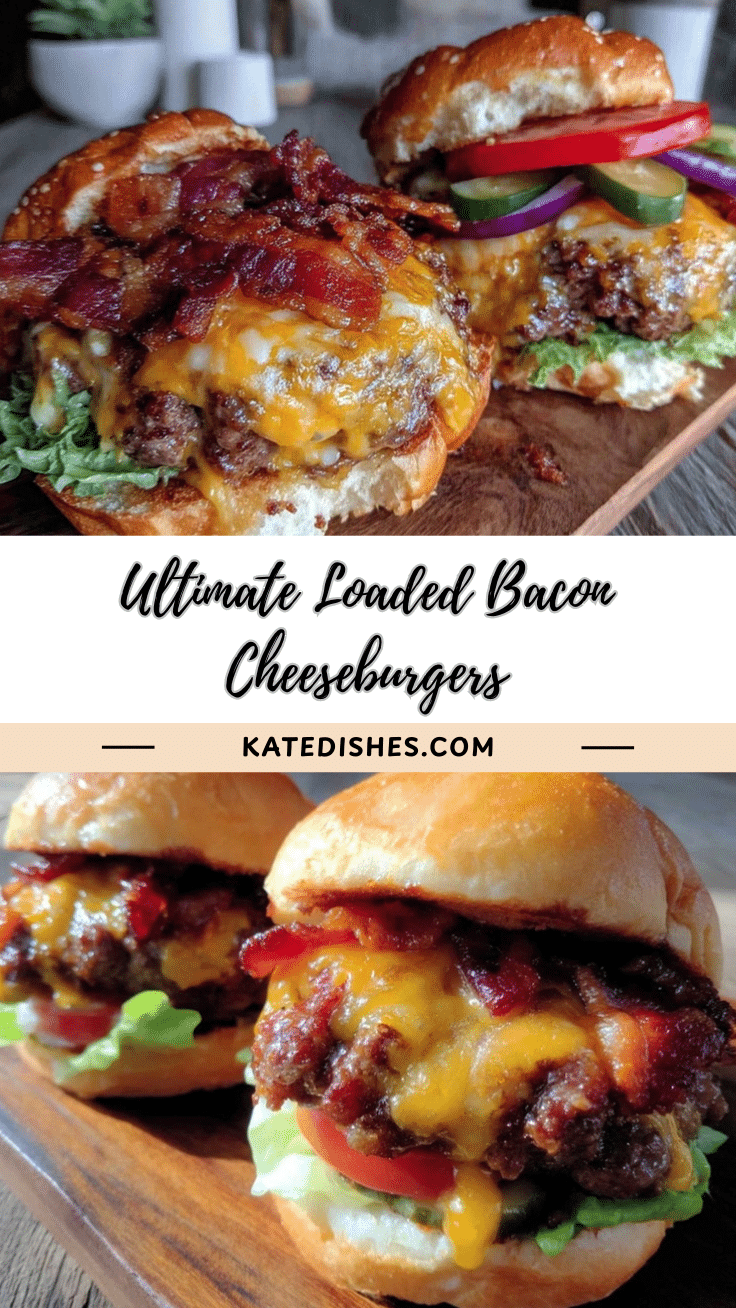 loaded bacon cheeseburgers recipe