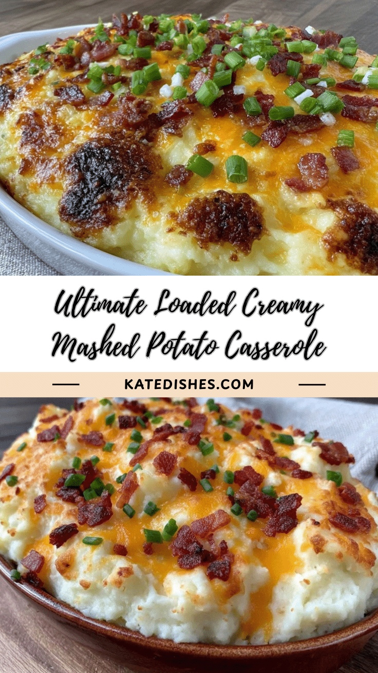 loaded mashed potato casserole recipe