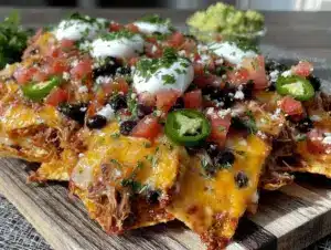 loaded nachos recipe - featured image