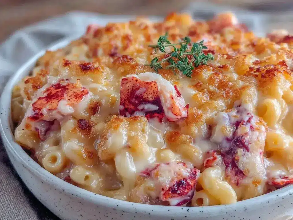lobster mac and cheese - featured image