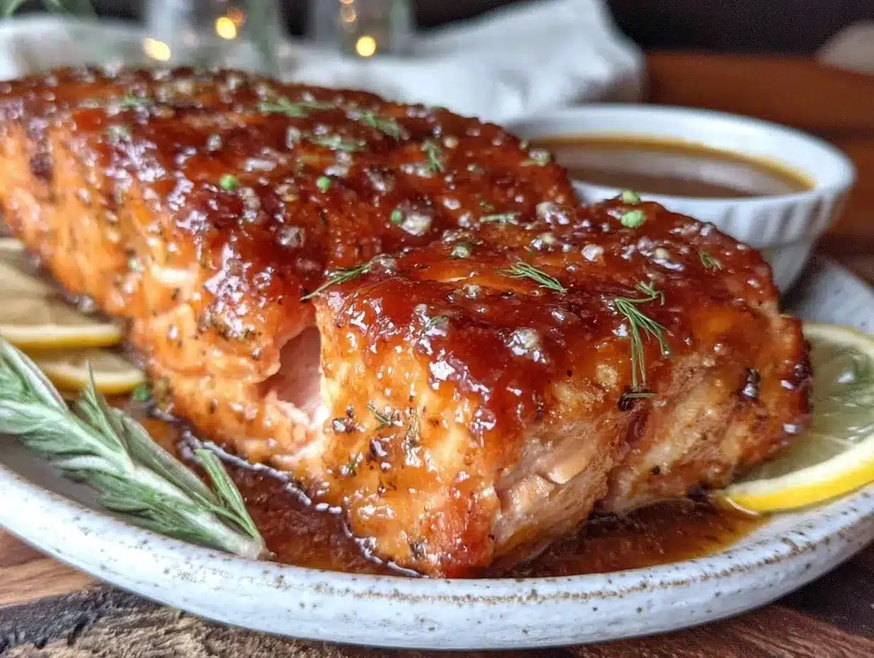 maple dijon glazed salmon preparation steps