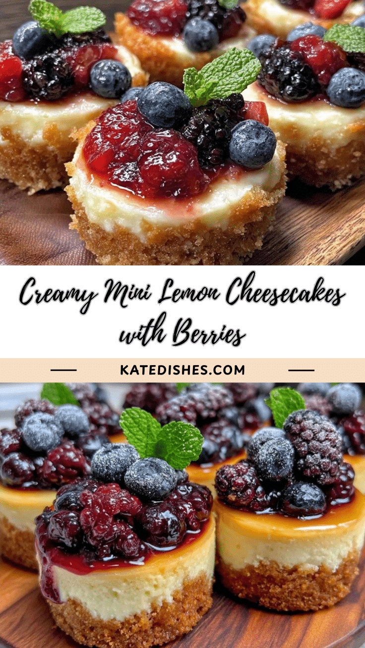 mini lemon cheesecakes recipe