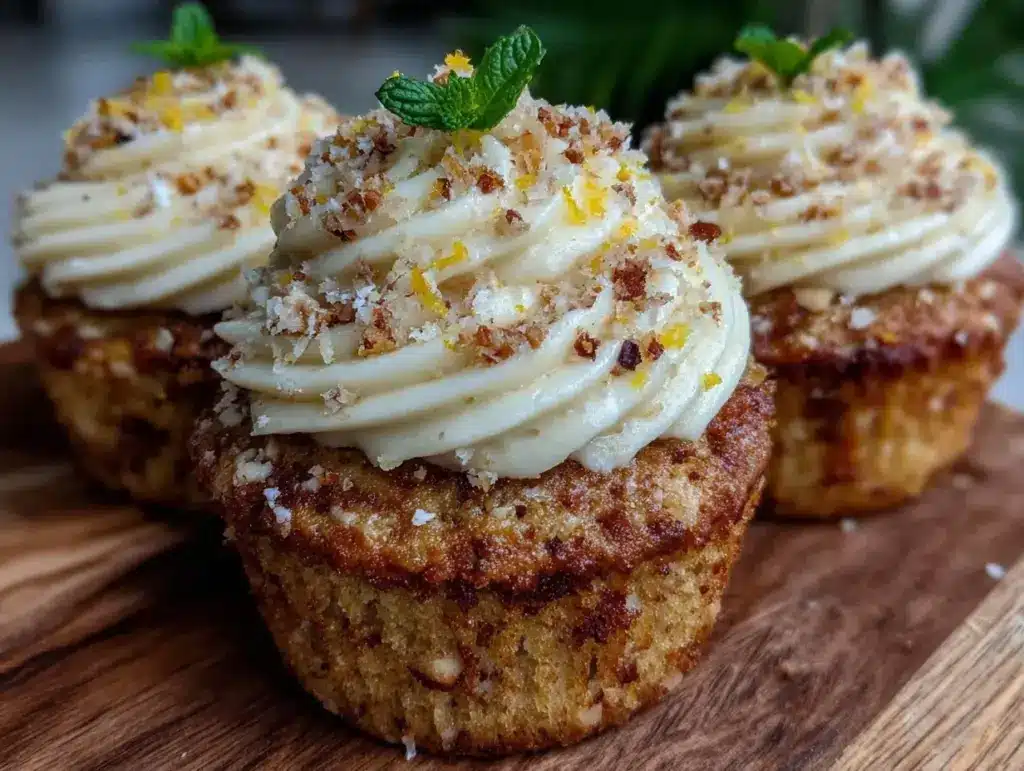 moist carrot cake cupcakes - featured image