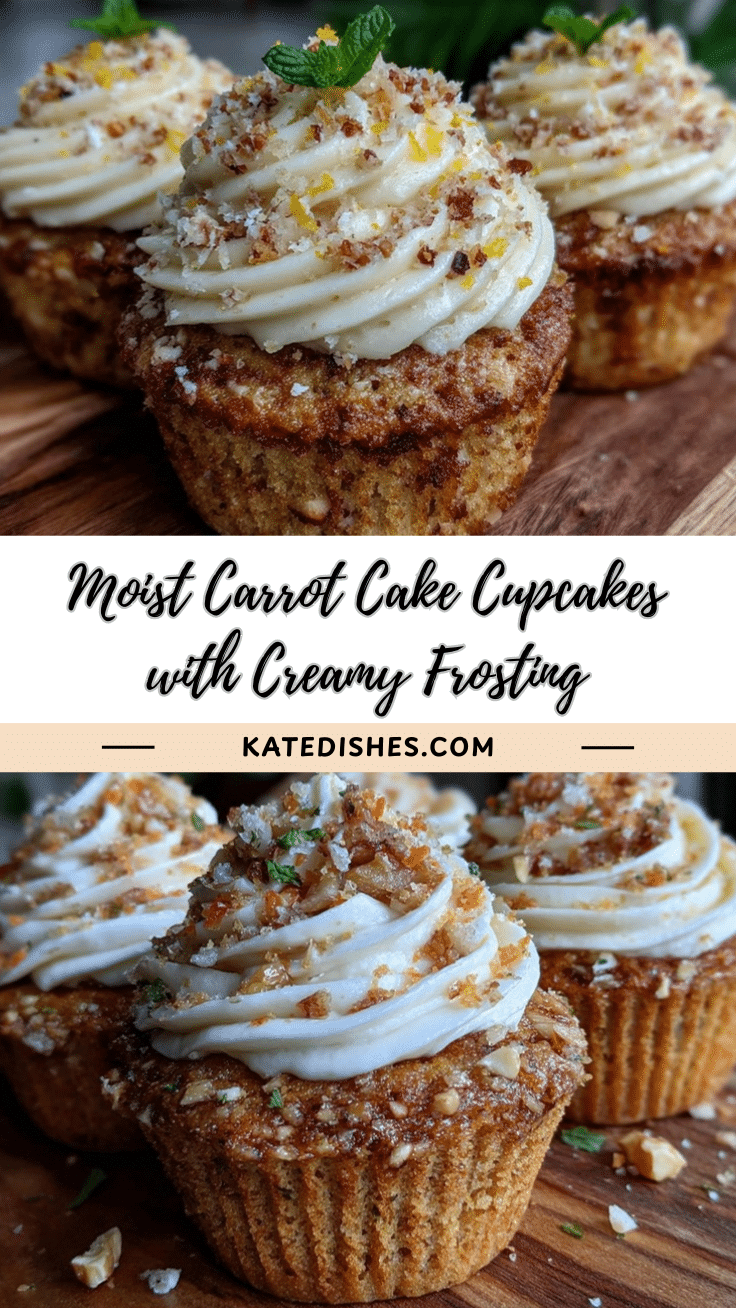 moist carrot cake cupcakes recipe