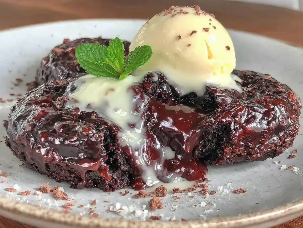 molten lava cakes recipe preparation steps