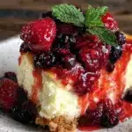 New York style cheesecake recipe - featured image