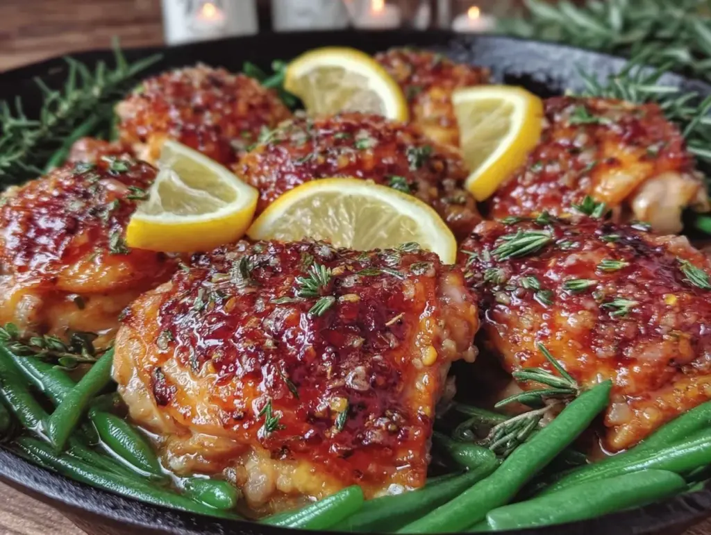 one-pan lemon butter chicken - featured image