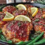 one-pan lemon butter chicken - featured image