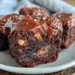 peanut butter cup brownies - featured image