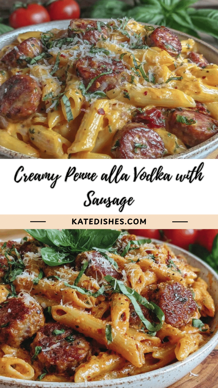 Penne alla Vodka with Italian Sausage recipe