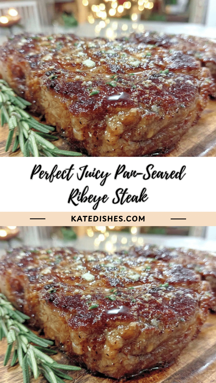 perfect pan-seared ribeye steak recipe