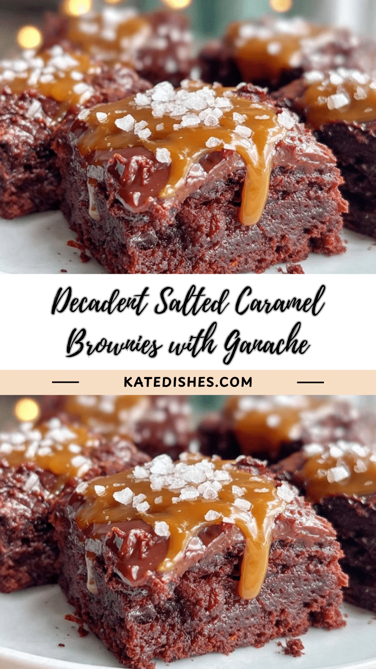 salted caramel brownies recipe