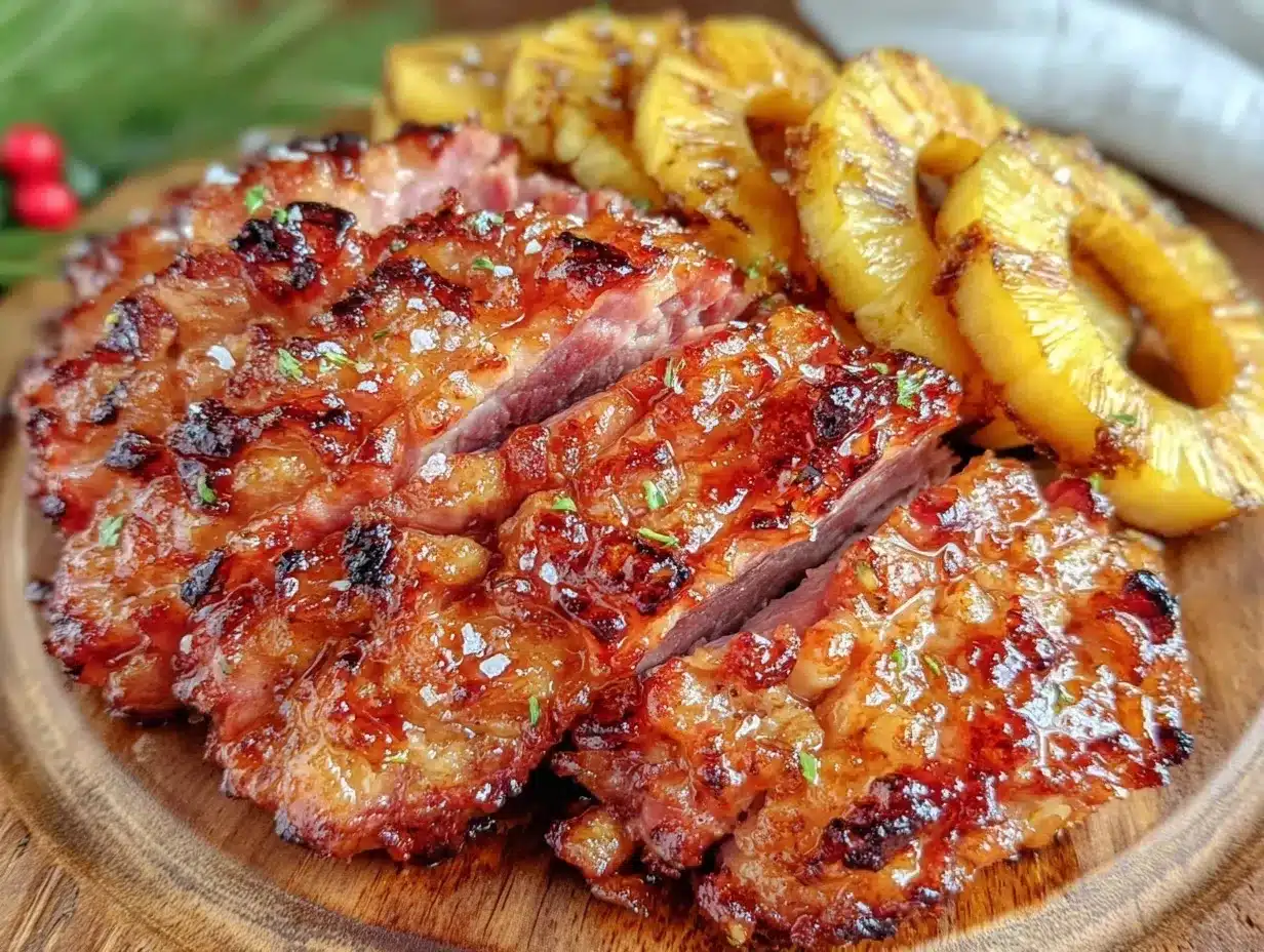 savory honey glazed ham preparation steps