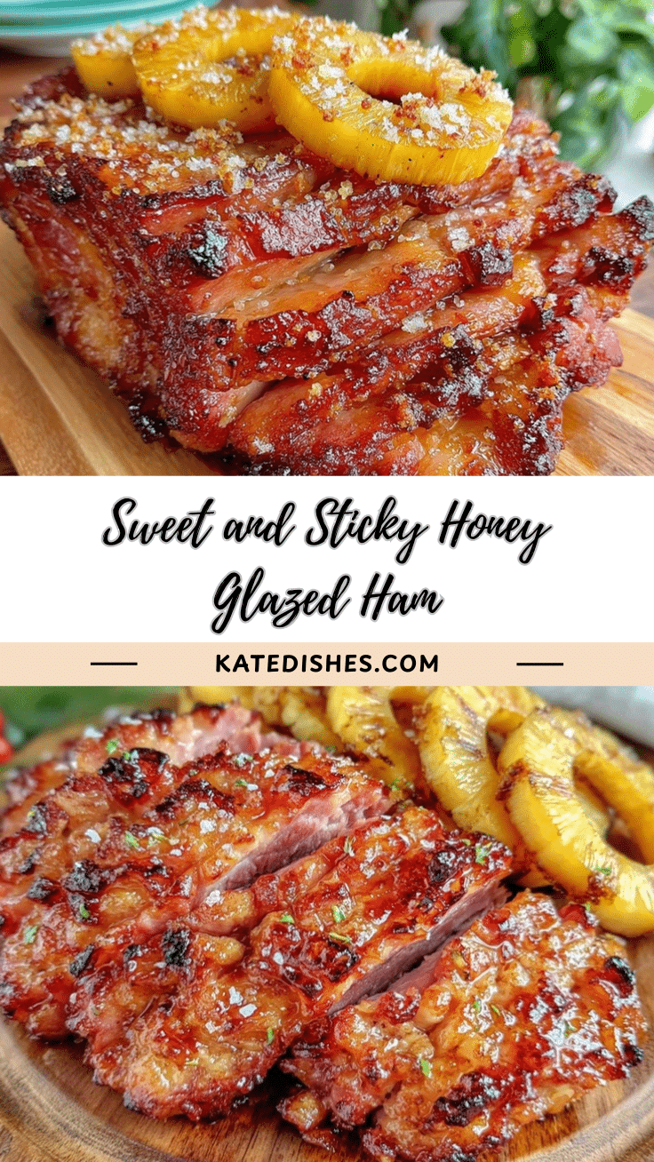 savory honey glazed ham recipe