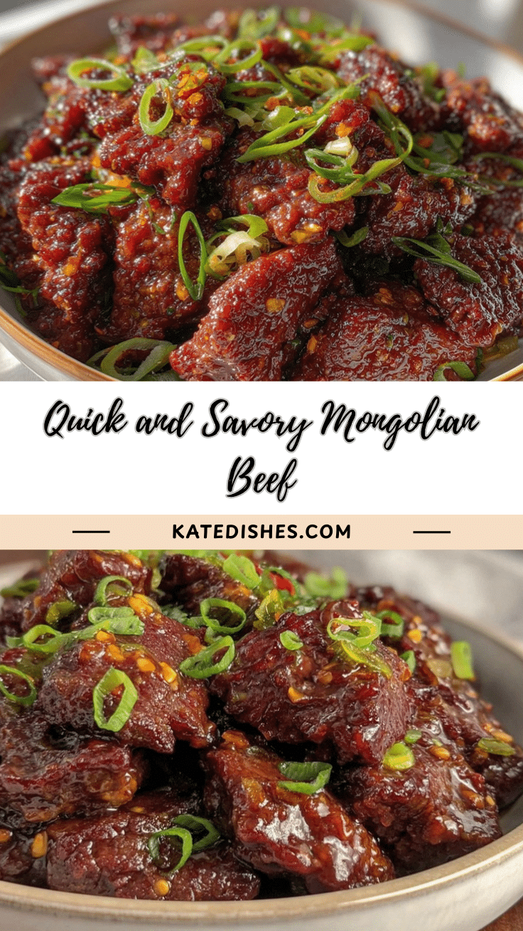 savory mongolian beef recipe