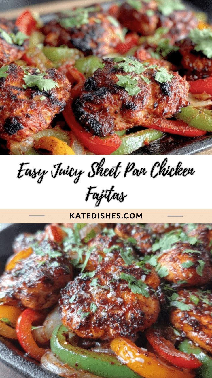 sheet pan chicken fajitas recipe