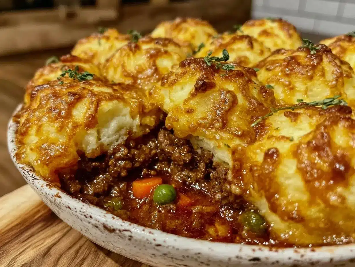 shepherds pie with lamb and vegetables preparation steps