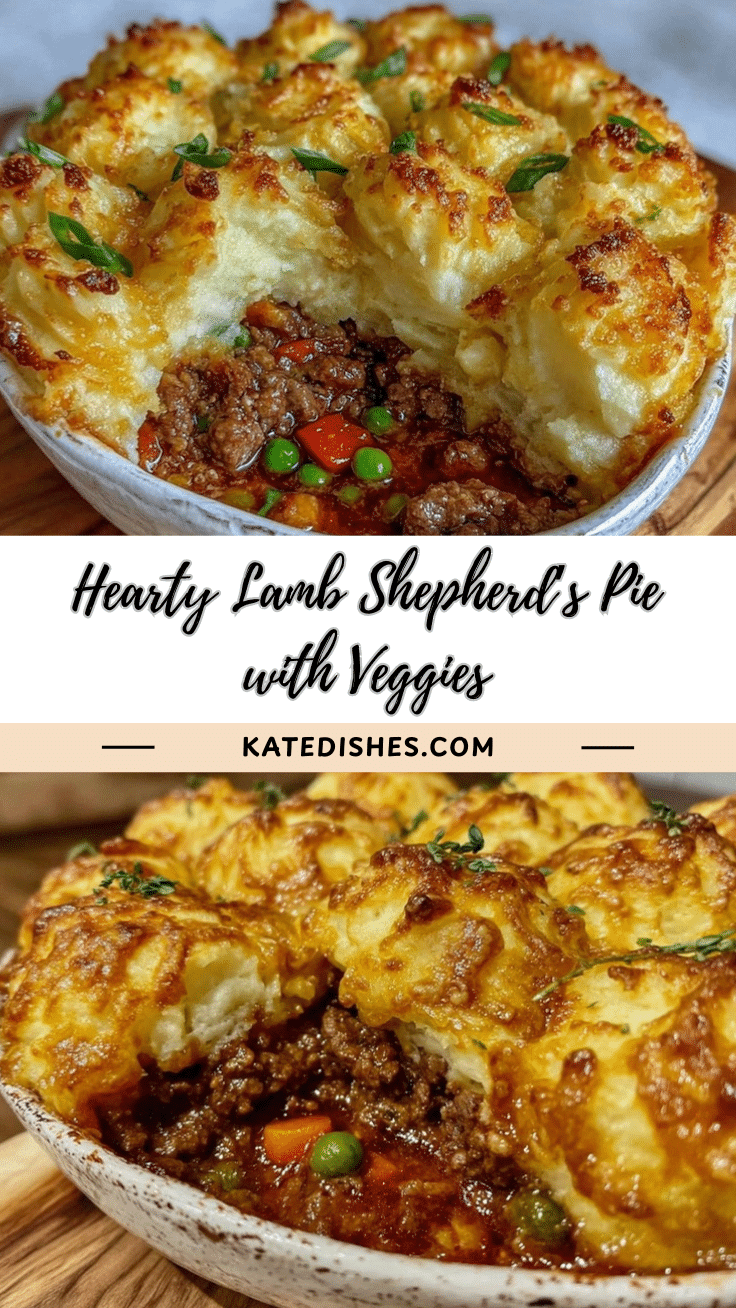 shepherds pie with lamb and vegetables recipe