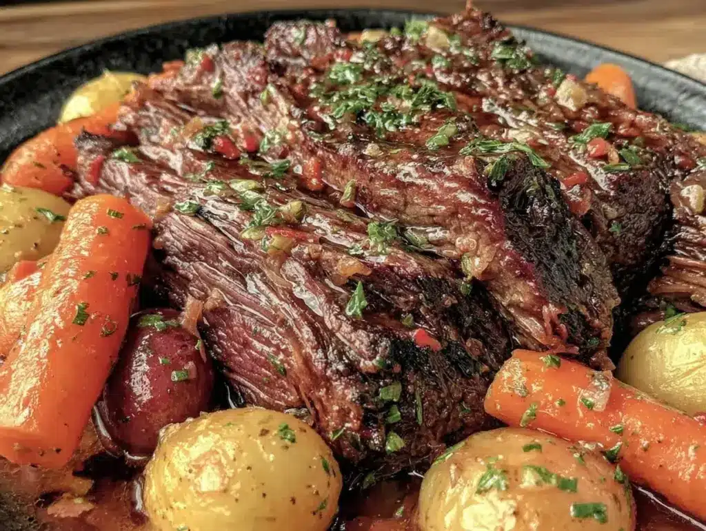 slow cooker pot roast - featured image