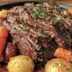 slow cooker pot roast - featured image