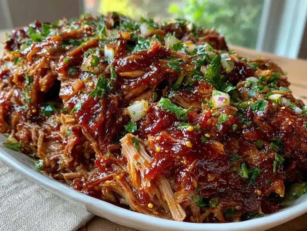 slow cooker pulled pork - featured image