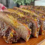 smoked brisket recipe - featured image