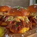 smoked pulled pork sliders - featured image