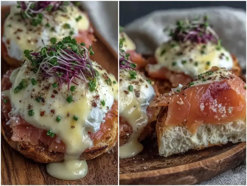 smoked salmon benedict - featured image