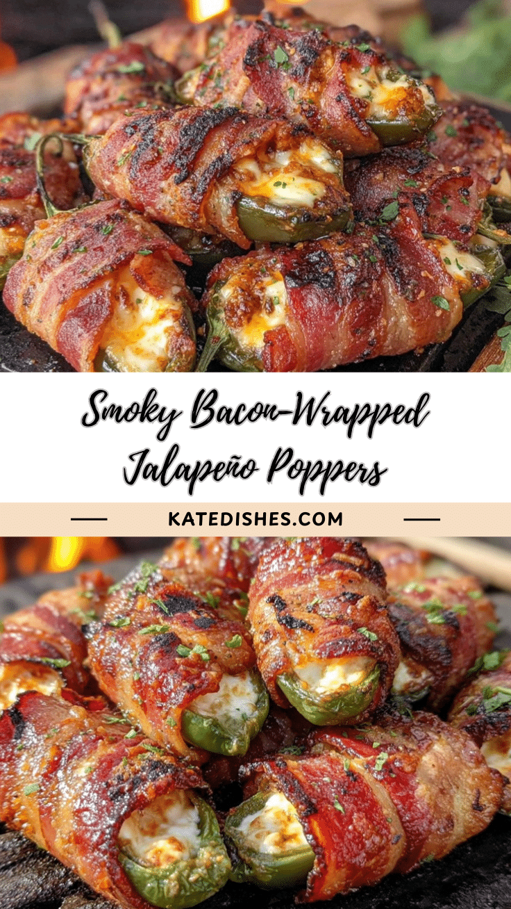 smoky bacon-wrapped jalapeño poppers recipe