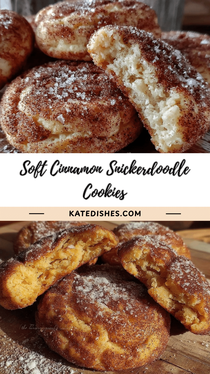 soft snickerdoodle cookies recipe