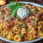 spicy vodka rigatoni - featured image