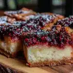 tangy raspberry lemon bars - featured image