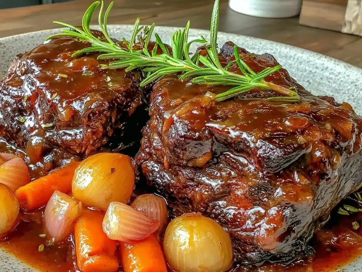 tender braised short ribs preparation steps