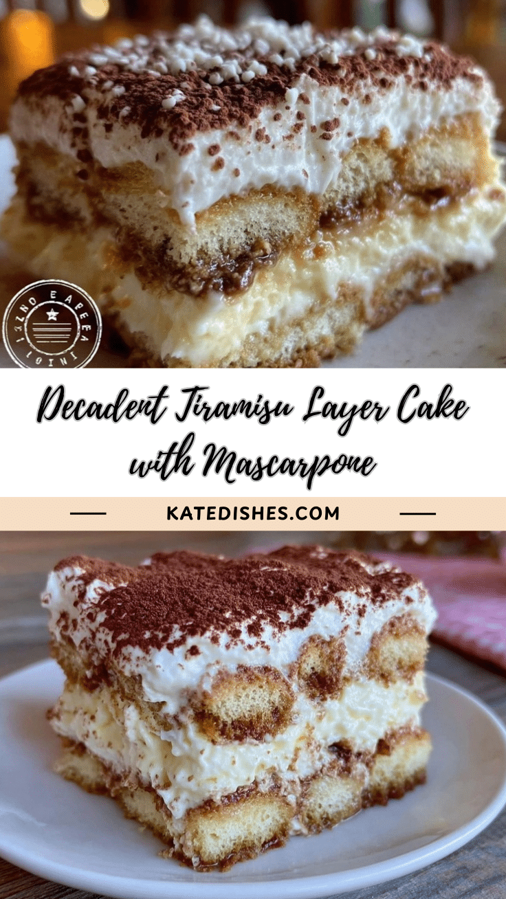 tiramisu layer cake recipe