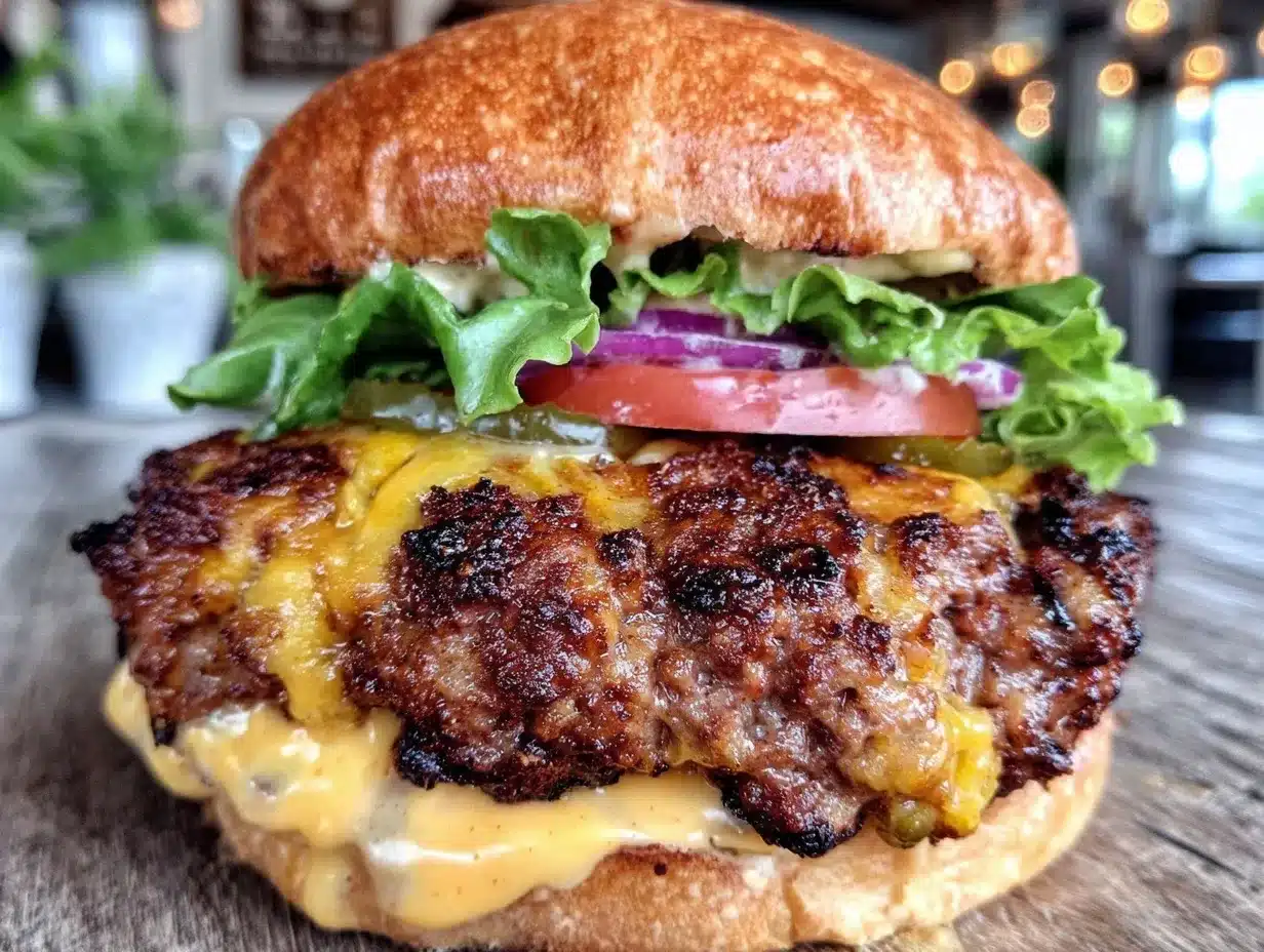 all-american smash burger recipe preparation steps