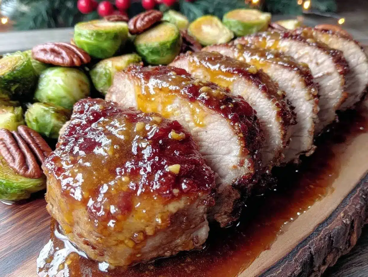 apple cider glazed pork tenderloin preparation steps