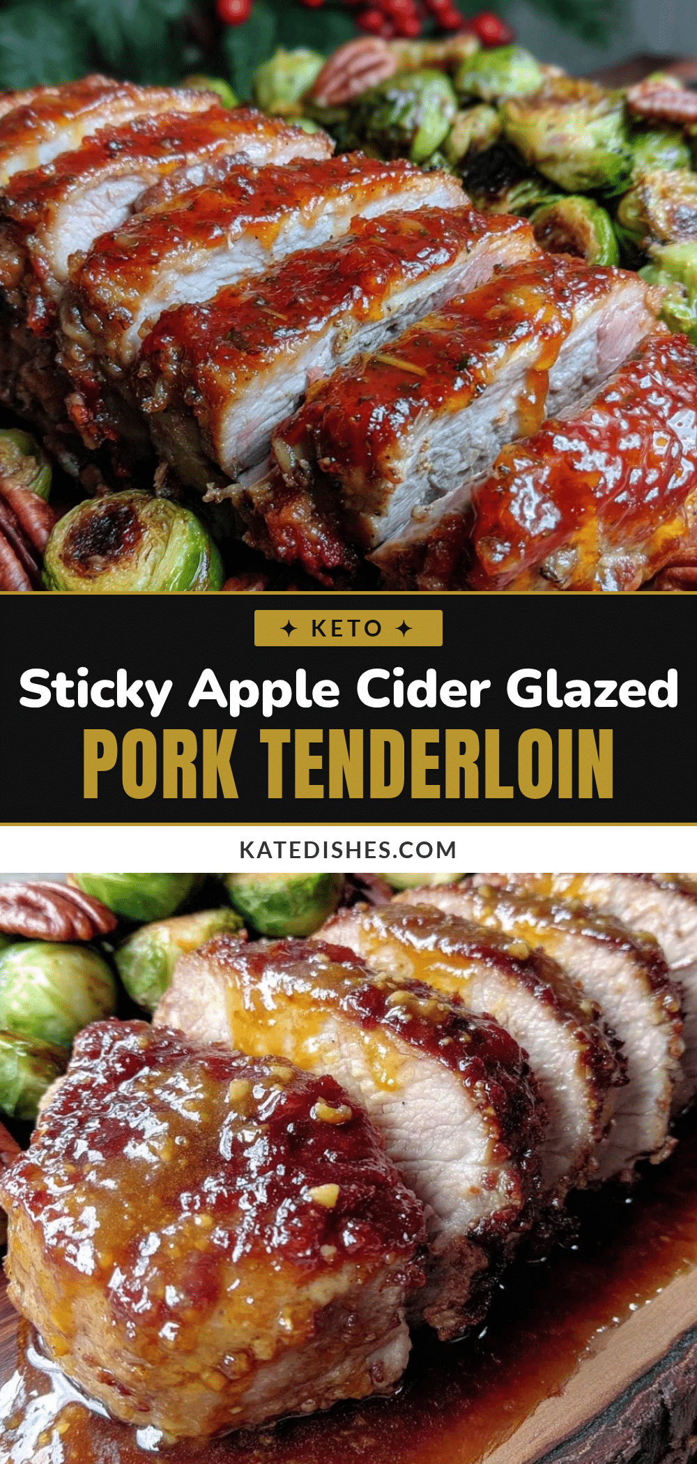 apple cider glazed pork tenderloin recipe