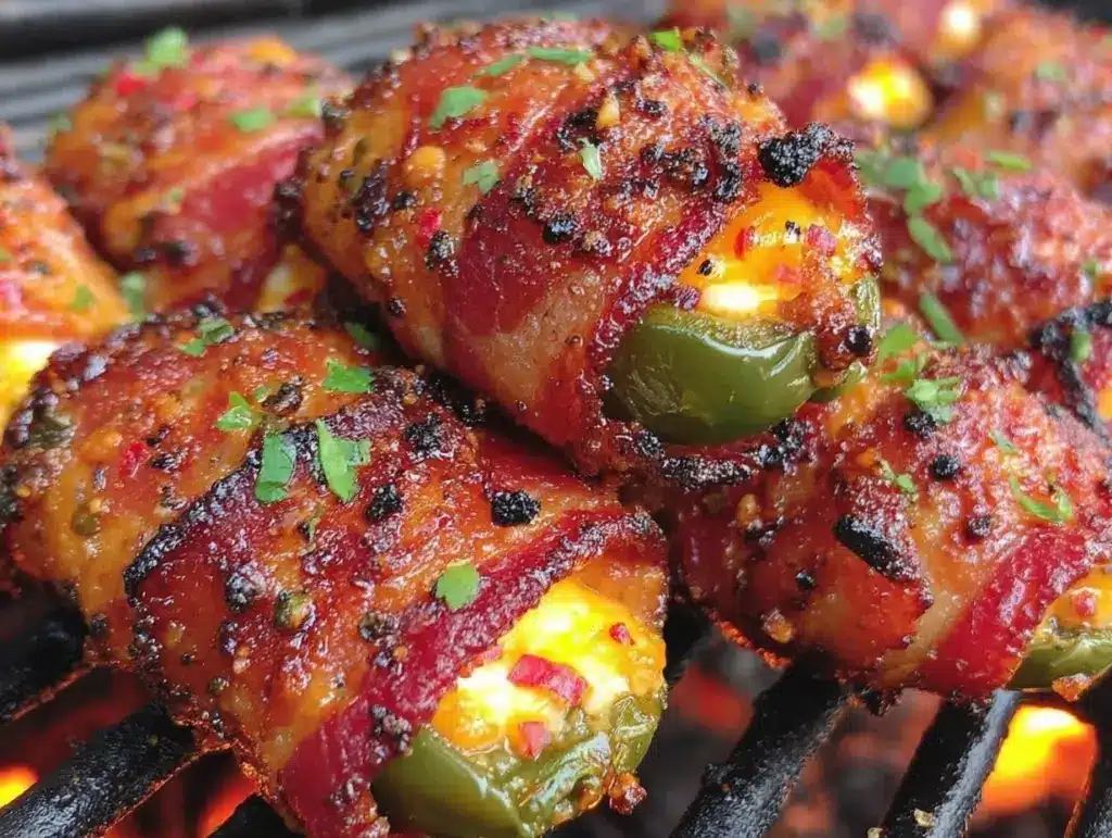 bacon-wrapped jalapeño poppers - featured image