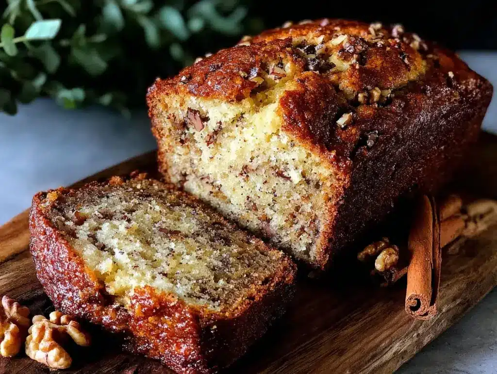 banana bread recipe - featured image