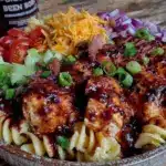 BBQ Ranch Chicken Pasta Salad - featured image