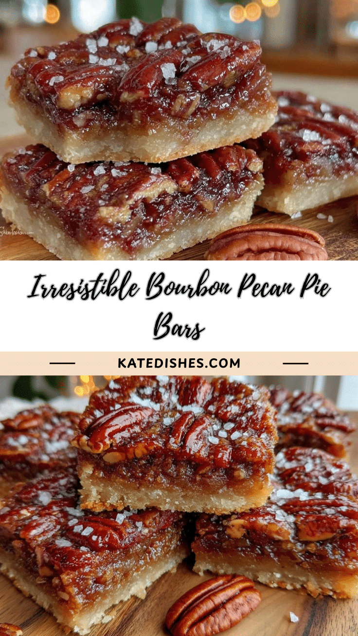 bourbon pecan pie bars recipe